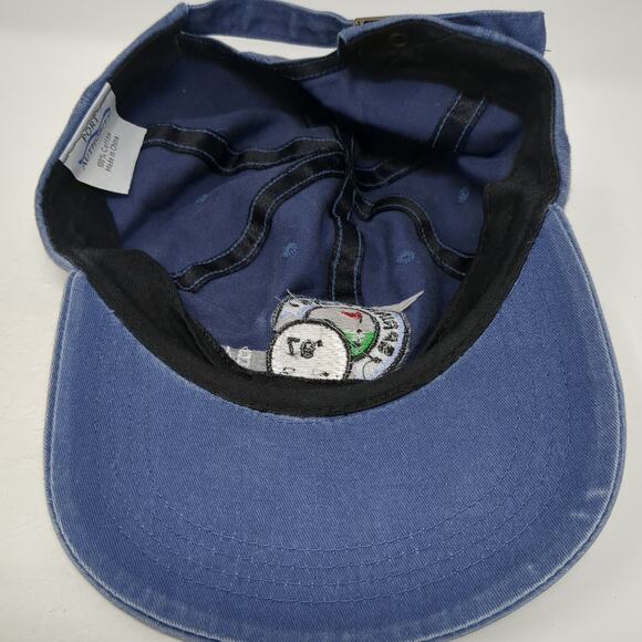 Boise Spring Fling Bar Slideback Hat Blue One Size Port Authority - Picture 7 of 9